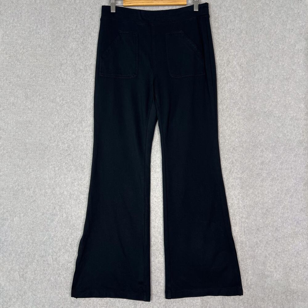 Anthropologie‎ Maeve Black Flare High Rise Pants Size Medium